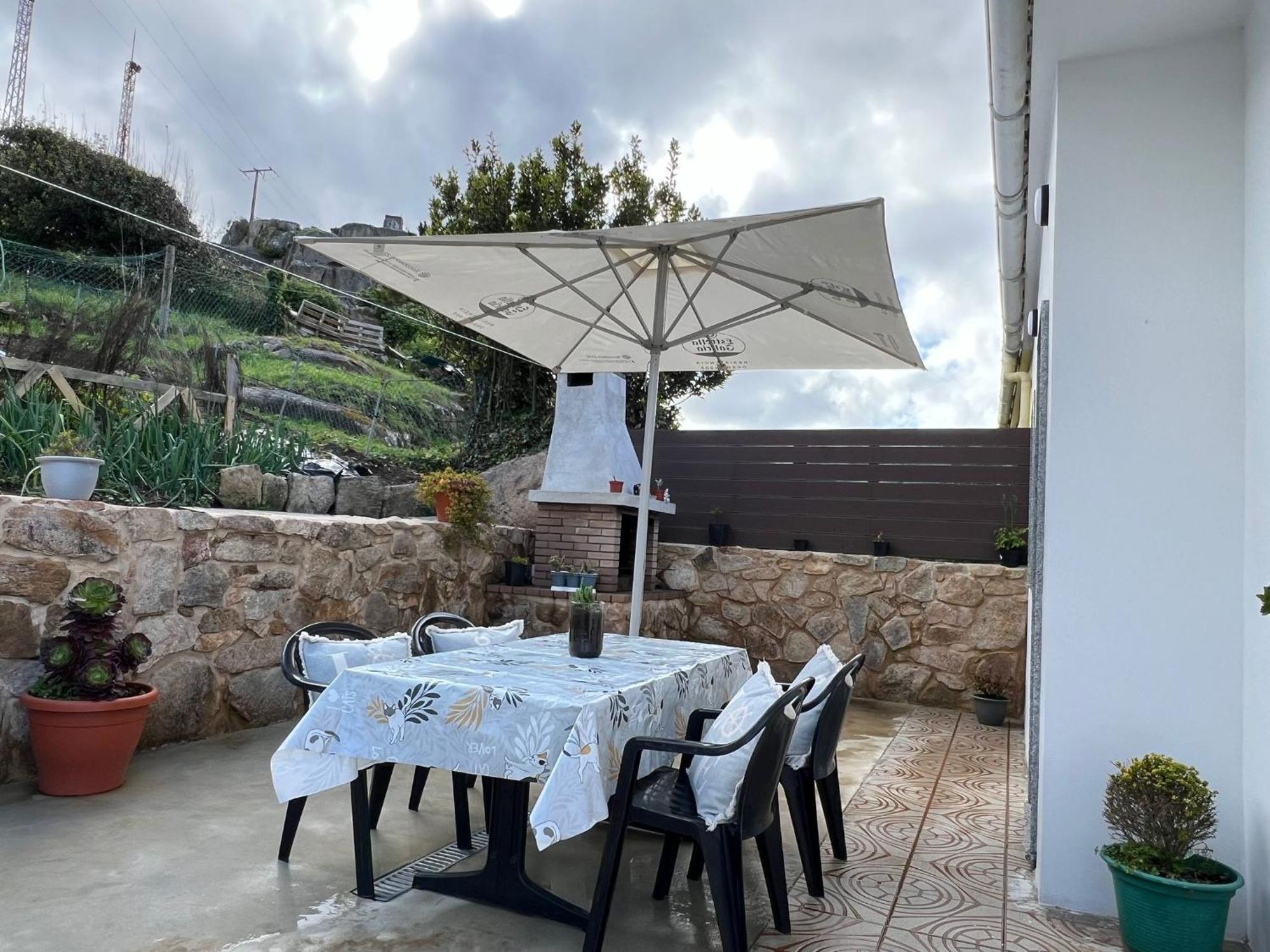 Villa O Cobijo De Elva à Arou Extérieur photo