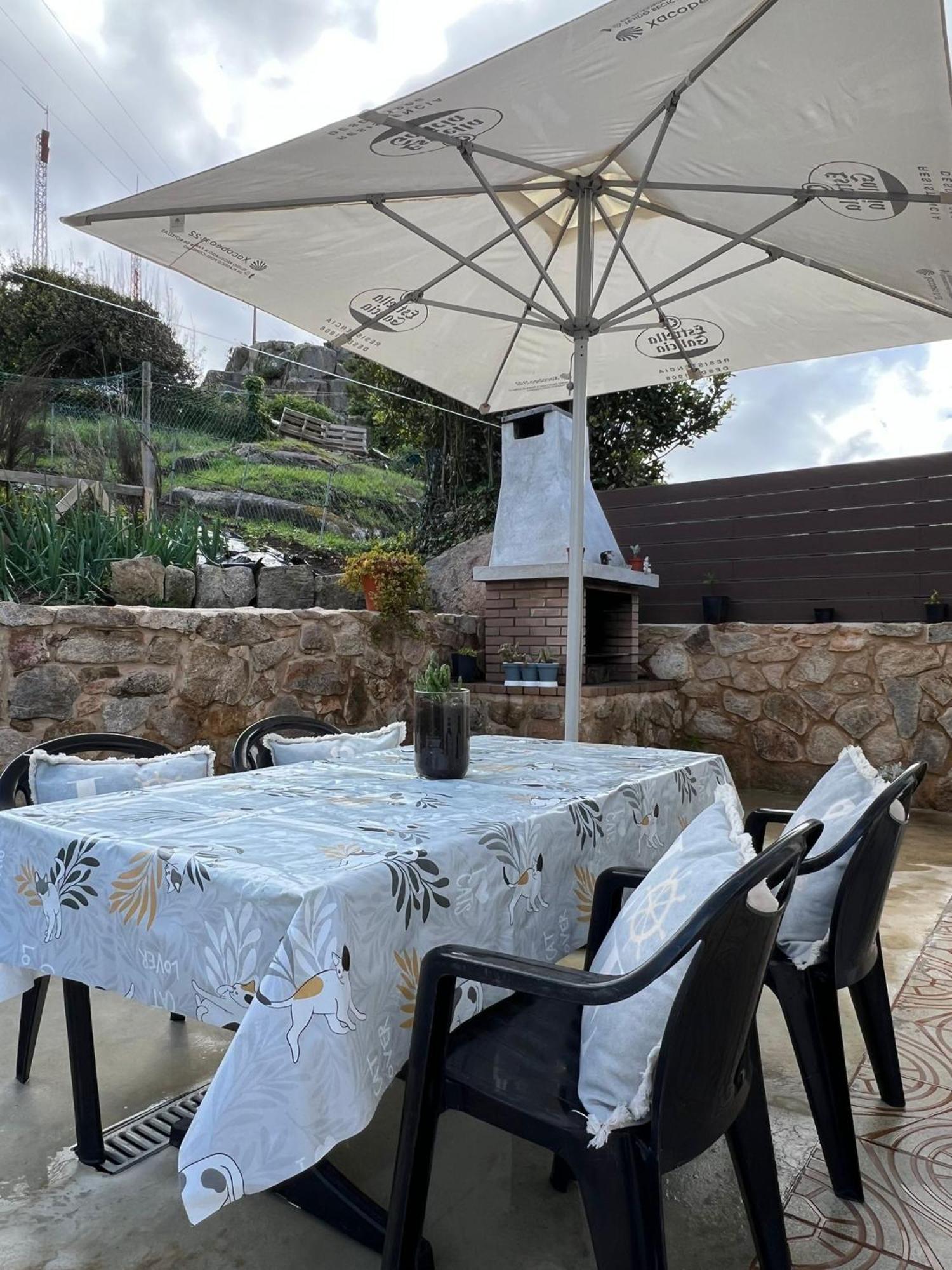 Villa O Cobijo De Elva à Arou Extérieur photo