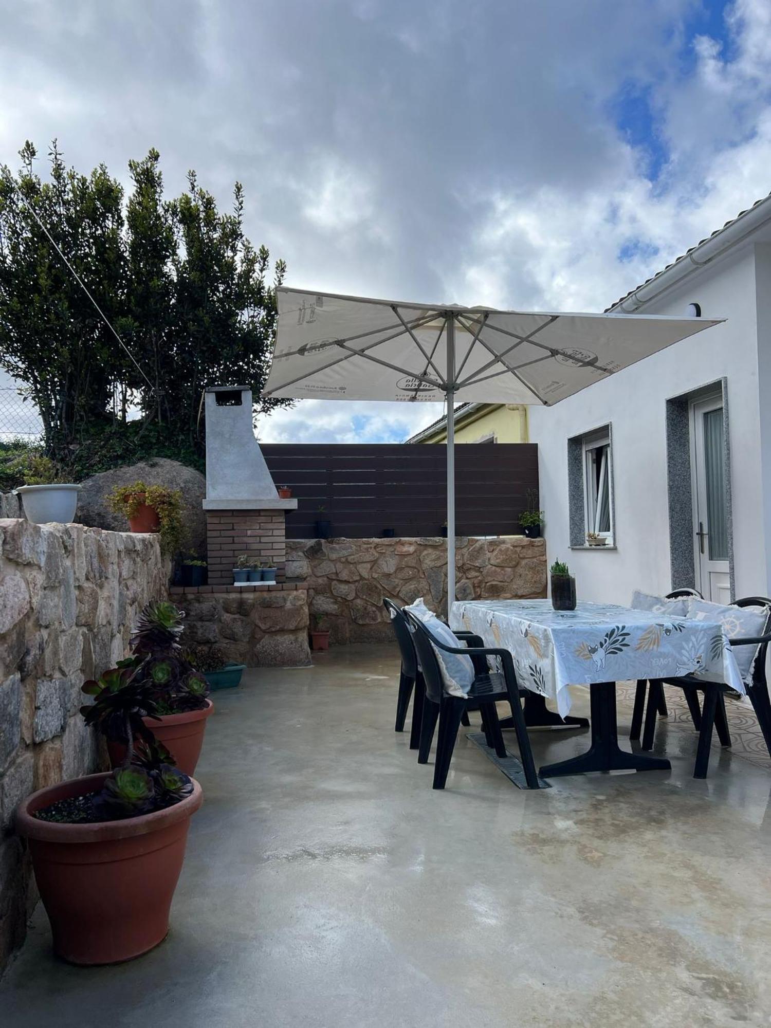 Villa O Cobijo De Elva à Arou Extérieur photo